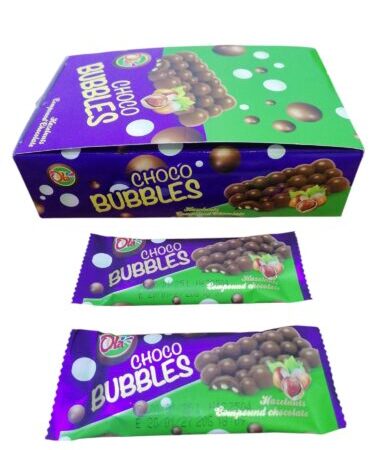 تشوكو ببلز 10قروش بالبندق 24