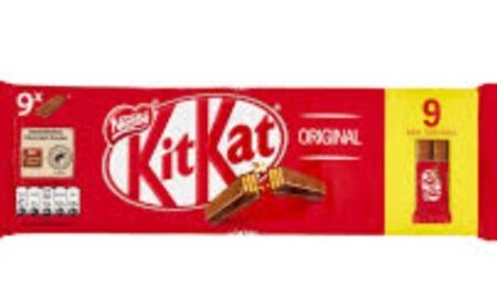 كيت كات اصبعين شرشور 9 حبات