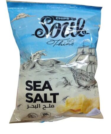 سول شيبس بطاطا طبيعي 24*48غ