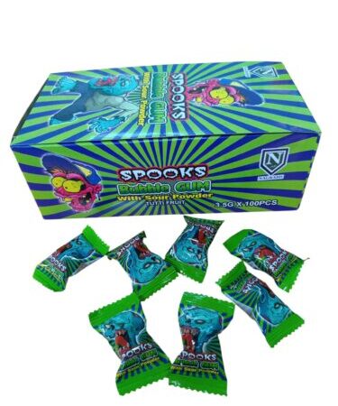 علكة حامضة الجماجم 100