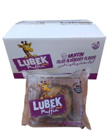 لوبيك مفن كيك بالتوت البري 8*75غ