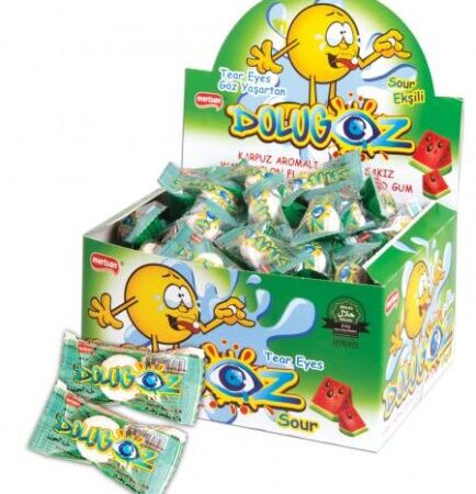 علكة حامضة بطيخ  100حبة