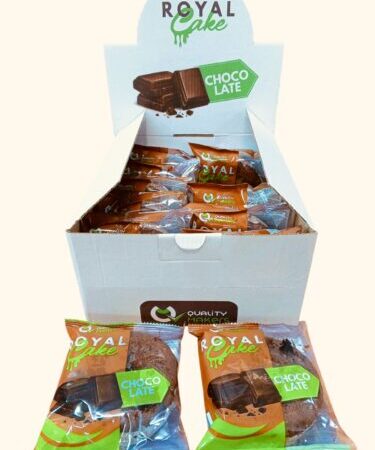 رويال كيك بالشوكلا 12*80غرام