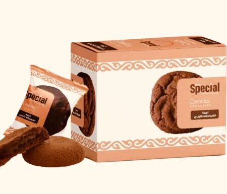 كوكيز بحشوة الشوكلاته فاخر ربع دينار 12