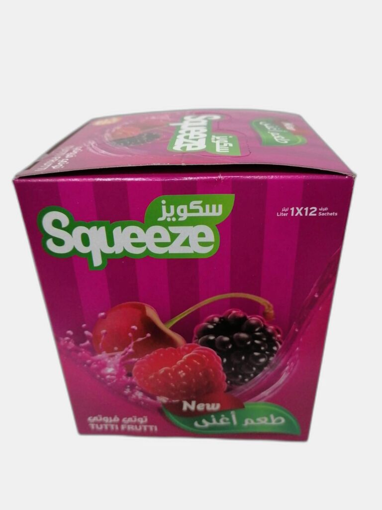 سكويز توتي فروتي 12 ظرف