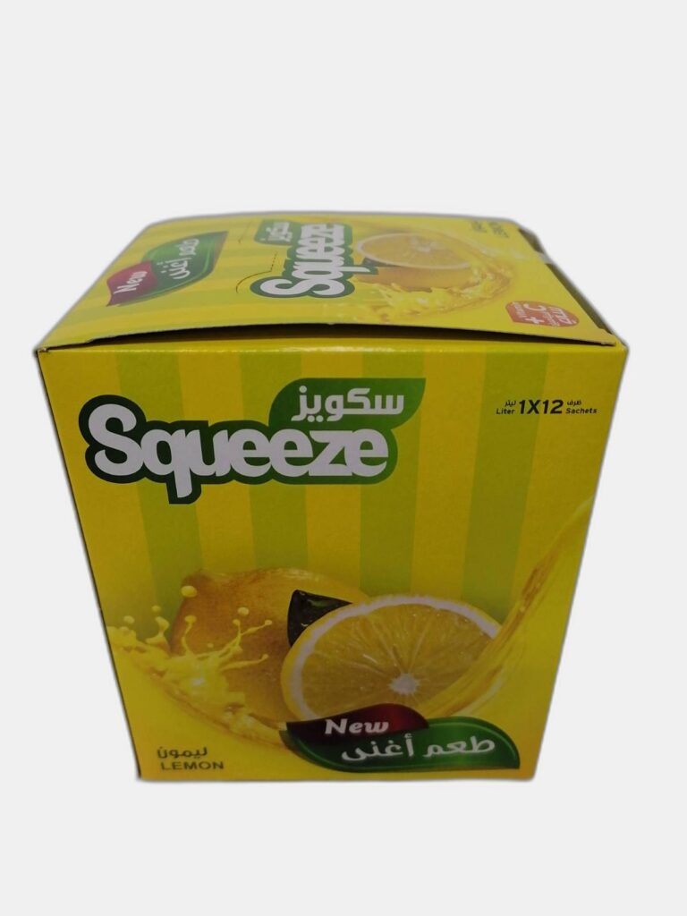 سكويز ليمون 12 ظرف