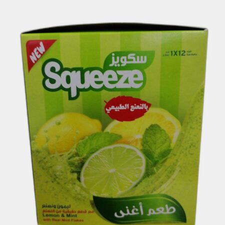 سكويز ليمون و نعنع