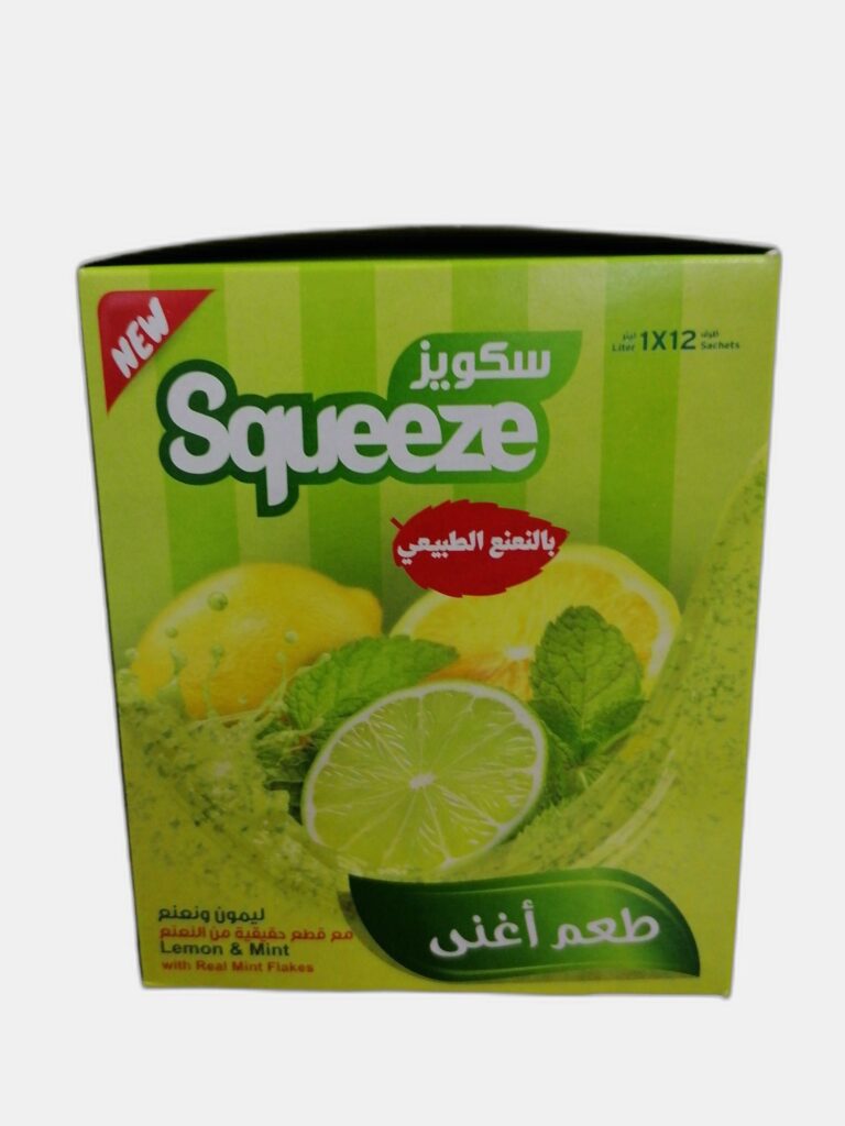 سكويز ليمون و نعنع