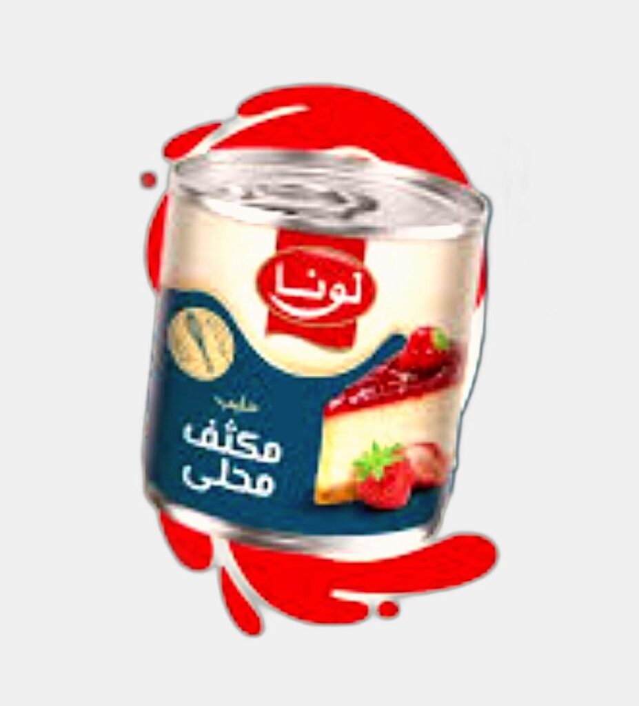 لونا مكثف محلى 370غ
