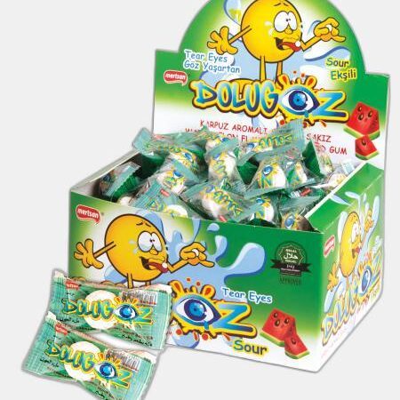 علكة حامضة بطيخ  100حبة