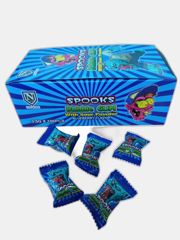 علكة حامضة الجماجم 100