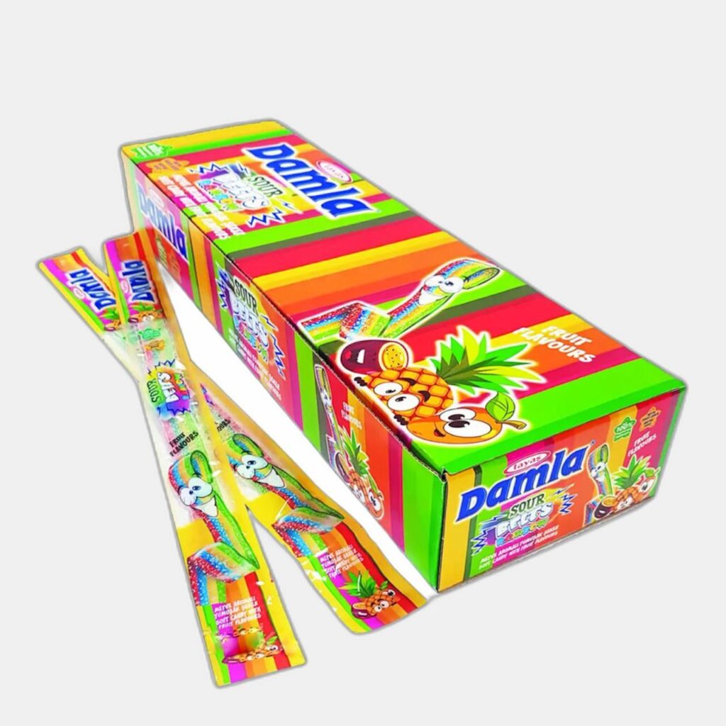 سوس مسطرة قوس قزح 72 حبة