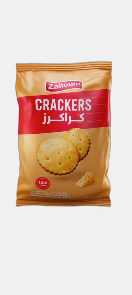 زلوم كراكرز  بالجبنة الفرنسية 270 غرام