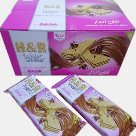 اتش اند ار ويفر عملاق بكريمه الكاكاو النباتي