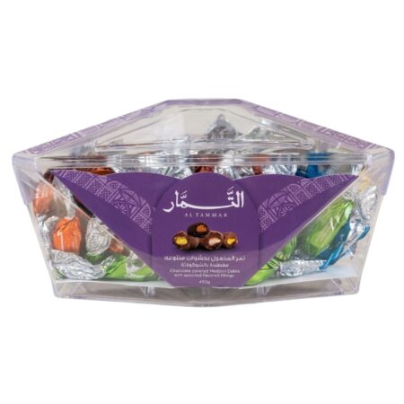 التمار شوكلا بحشوات فاخرة 450 غرام