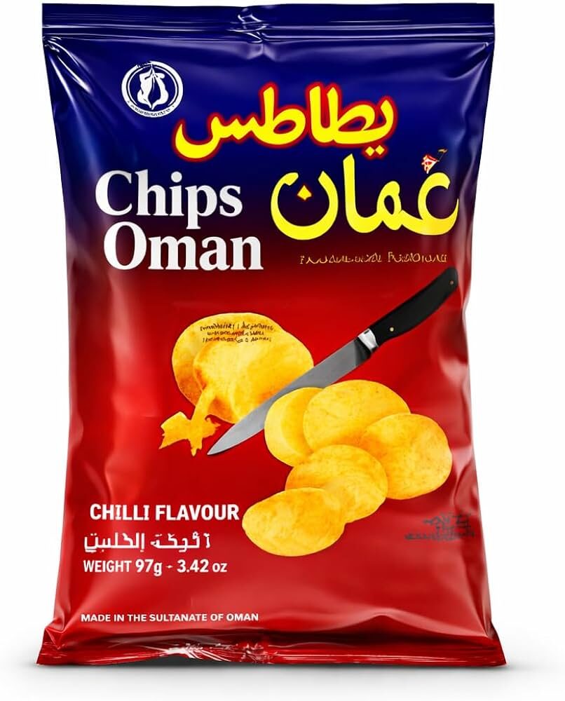 بطاطس عمان 100 غرام *6 كيس