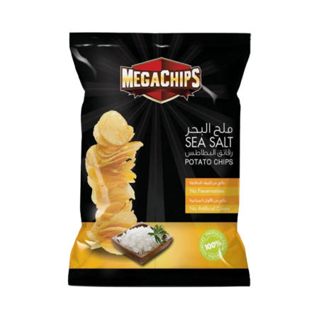 ميغا شيبس ملح البحر 48*35غرام